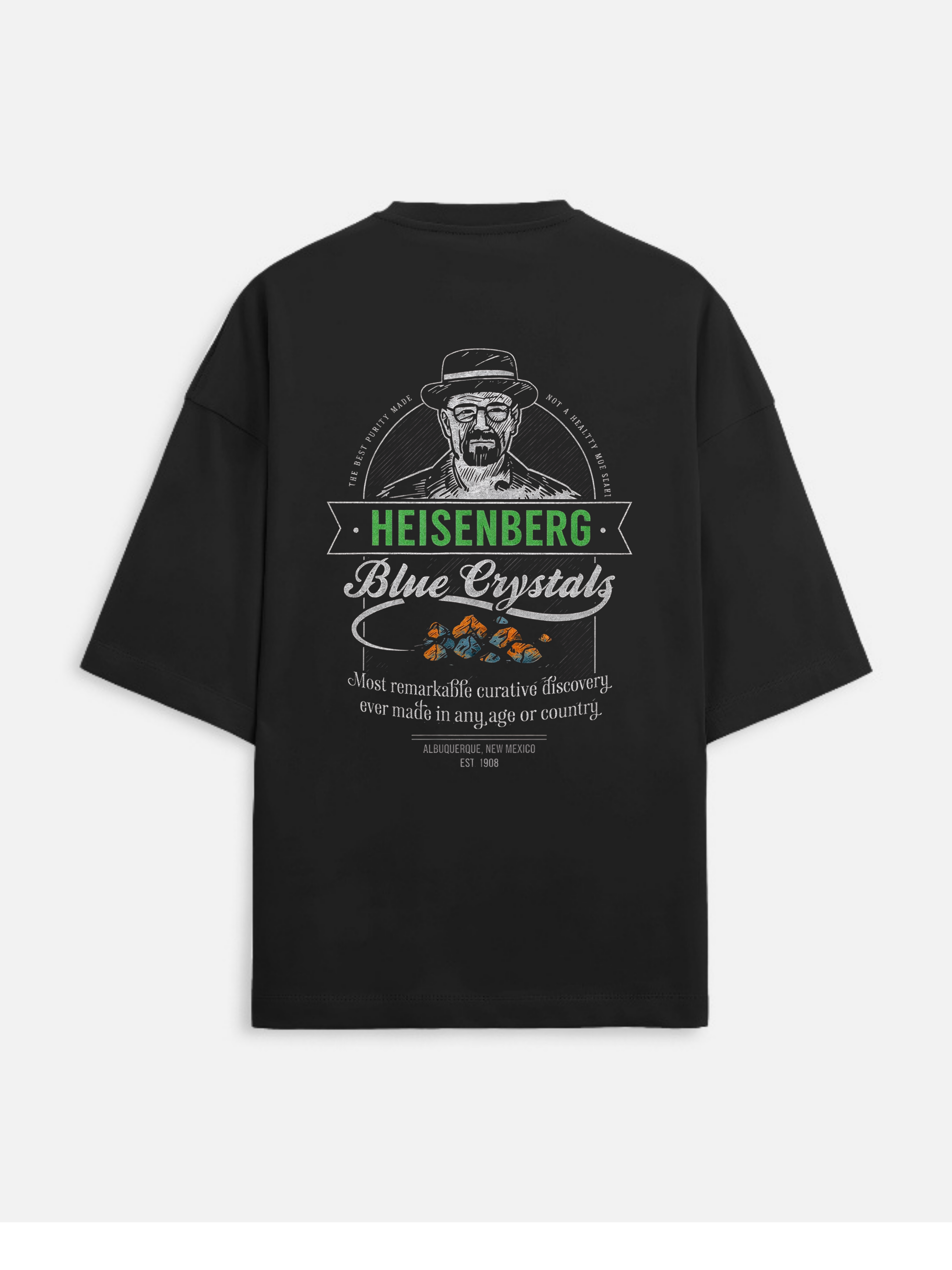 Breaking Bad Classic Oversized Tee – 100% Cotton