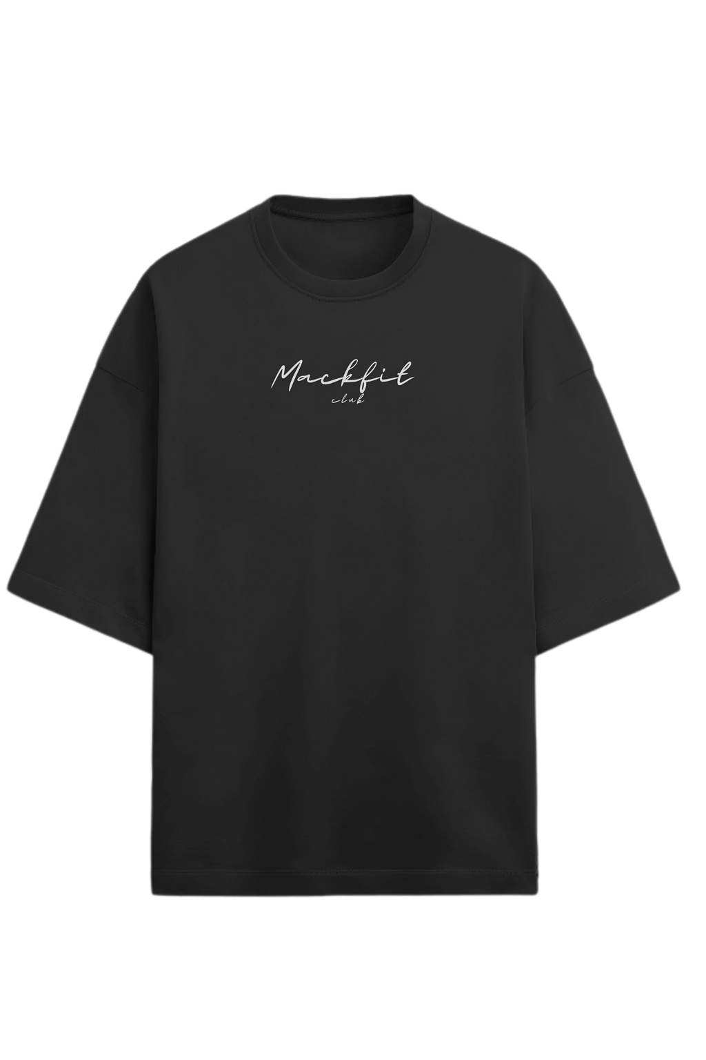 Mackfit Club Moon Guitar Aesthetic Oversized T-Shirt