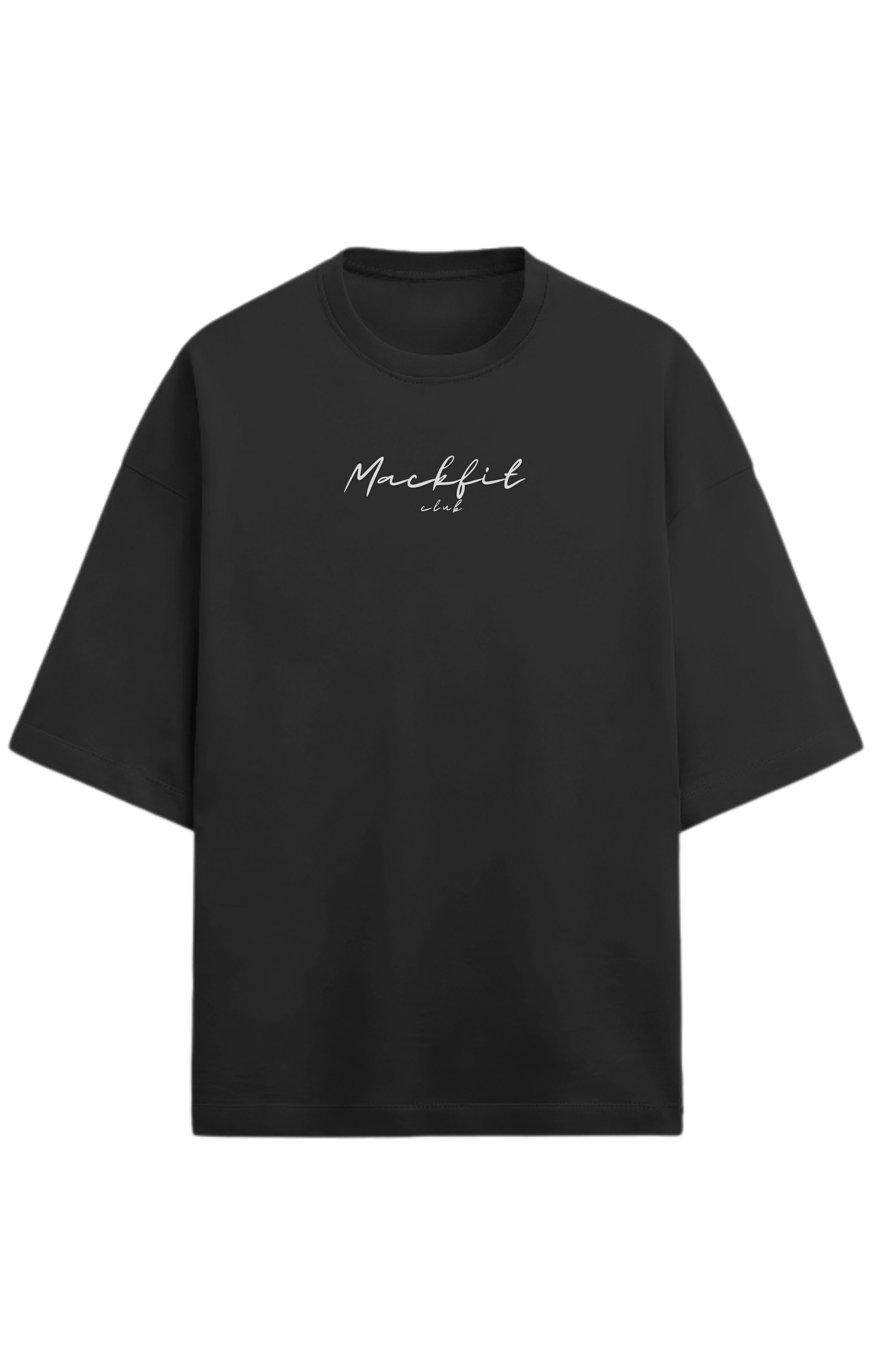 Mackfit Club Moon Guitar Aesthetic Oversized T-Shirt
